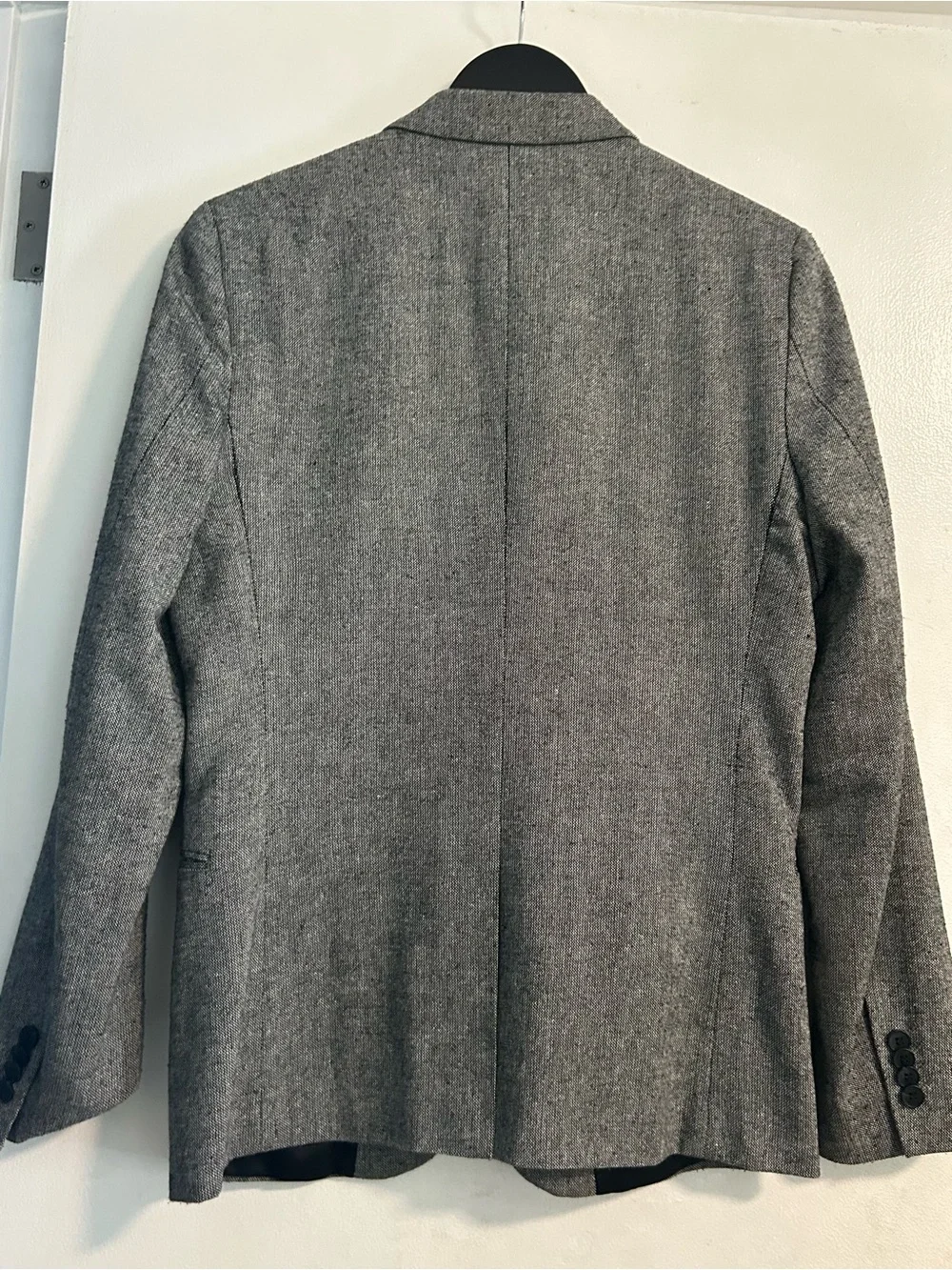 H&M Men's Heather Gray Two-Button Sport Coat